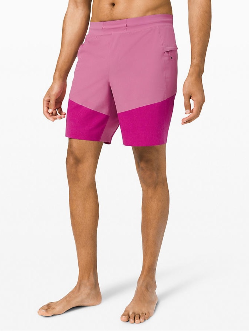Lululemon men’s Train to Beach Short 8″ - used like new swim/training shorts M
